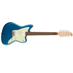0377050502 Squier Paranormal Jazzmaster XII 12 String electric Guitar - Lake Placid Blue