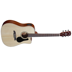 Alvarez RD26CE Regent 26 Series Dreadnought Acoustic Guitar - Natural Gloss w/ Gig Bag