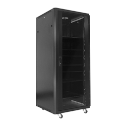 Syncsystem SSYS-RACK-36 Complete AV Rack 36U - 24D w/ Glass Door