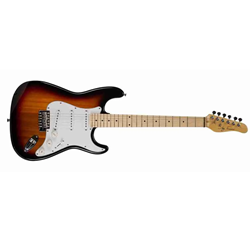 Jay Turser JT-100-VSB Full Size Electric Guitar Classic Double Cutaway - Violin Sunburst