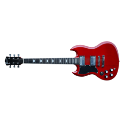 Groove SG5005LH RED Sg Style Electric Guitar Left Handed - Red