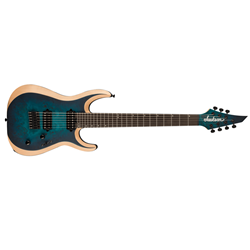 Jackson 2910003521 Pro Plus Series Dinky MDK7P HT 7-String Electric Guitar - Chlorine Burst