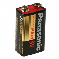 Panasonic 6AM-6PA/1B Alkaline Plus Power 9V Battery