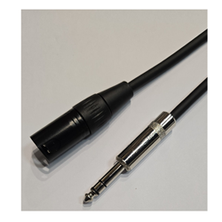 BRTB ATRSM-M-1 Artist Series TRS 1/4" Male to XLR Male Balanced Cable - 1 ft