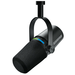 Shure MV7I 2-Channel USB Microphone and Audio Interface - Black
