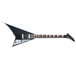 Jackson 2910137572 JS Series Rhoads JS32 Electric Guitar - Black and White Bevels