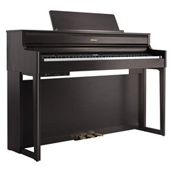 Roland HP704-DR-WS Digital Piano with Stand - Dark Rosewood