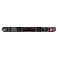 ART PS4X4 Rackmount 8 Outlet Power Conditioner & Surge Protector - with Linear Ammeter & Voltmeter & Dual Lights