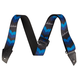 2993258003 Jackson® Strap with Double V Pattern, Black and Blue