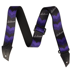 2993258004 Jackson® Strap with Double V Pattern, Black and Purple