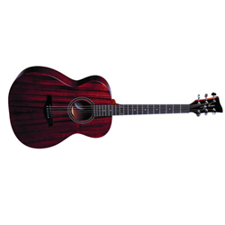 Jay Turser JTA54F-MAG-SN Folk Style Acoustic Guitar - Mahogany Satin Natural