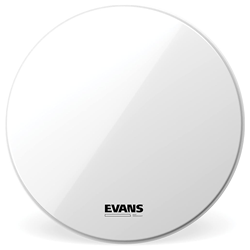 Evans BD22RSW-NP 22 Inch EQ3 Resonant Smooth White Drumhead (No Port)