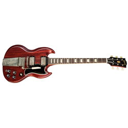 Gibson SGSR64VOCHNM 1964 Les Paul SG Standard VOS Reissue Electric Guitar with Maestro Tremolo -  Cherry Red /w Hardshell Case