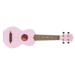 Beaver Creek BCABS-PINK Ulina Soprano Ukulele - Pink w/ Gig Bag