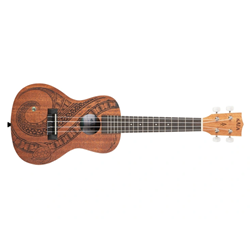 Kala KA-GUIDANCE-C-BAG Mahogany Concert Uke - Guidance w/ Gig Bag