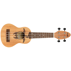 Keiki K1-MM Okoume Soprano Ukulele - Natural Mahogany