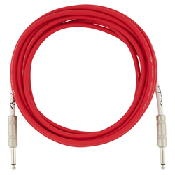 Fender 0990515010 Original Series Instrument Cable 15ft - Fiesta Red