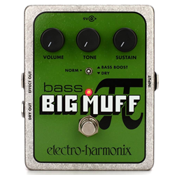 Electro-Harmonix BASS BIG MUFF PI Fuzz/Sustainer/Distortion Pedal