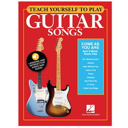 Hal Leonard 152224 Teach Yourself to Play Guitat Songs: Come as You Are
