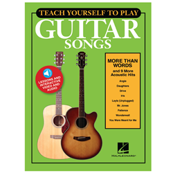 Hal Leonard 152225 Teach Yourself to Play Guitar: More than Words