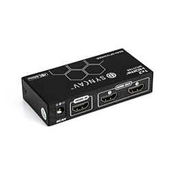 Syncav SSAV-SP1X2HDMI 1X2 Splitter HDMI 2.0, HDCP2.2 and DVI 1.0