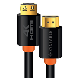 Syncproducts SW-HDMI-4K-4M Syncable 4K Ultra HD Premium Certified High Speed HDMI – 4M