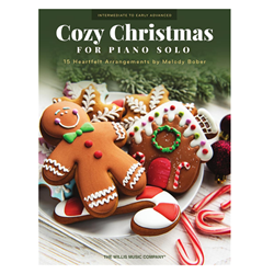 Hal Leonard 1862645 Cozy Christmas15 Heartfelt Piano Solo Arrangements