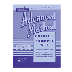 Hal Leonard 447030 Rubank Advanced Metod Cornet or Trumpet 1