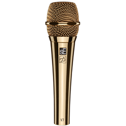 Se Electronics SE-V7/G25AE V7 Gold Dynamic Vocal Microphone 25th Anniversary Edition