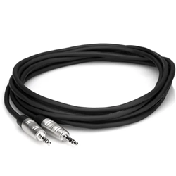 Hosa HMM-015 Professional 3.5mm TRS (M) Stereo Interconnect Cable - 15ft