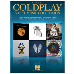 Hal Leonard 222686 Coldplay Sheet Music Collection PVG