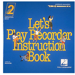 Hal Leonard 710300 Let's Play Recorder 2
