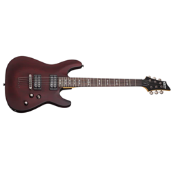 Schecter 2062-SHC OMEN 6 Series Electric Guitar - Satin Walnut