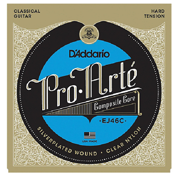 D'Addario EJ46C Pro Arte Composite 28-46 Nylong hard 6 Classical Guitar Strings