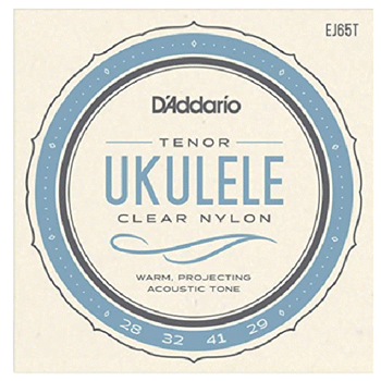 D'Addario EJ65TLG Pro Arte Nylon Ukulele Strings, Tenor, Low G