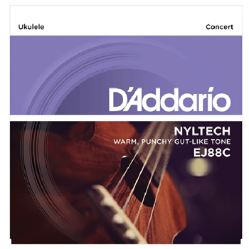 D'Addario EJ88C Nyltech Concert Ukulele Strings