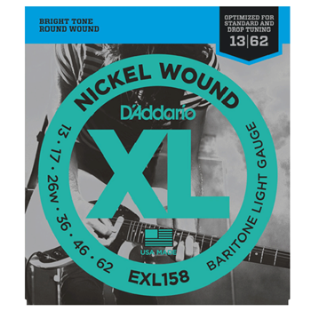 D'Addario EXL158 Baritone Light .013 - .062
