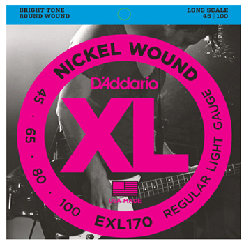 D'Addario EXL170 45-100 Bass Guitar Strings