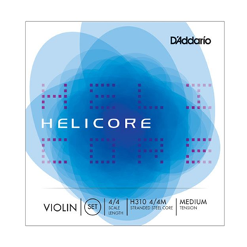 D'Addario H310 44M Helicore 4/4 Scale Violin Strings Medium