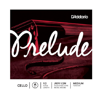 D'Addario J1011 12M Prelude Cello A 1/2 Medium