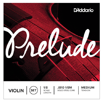 D'Addario J810 1 8M Set Prelude Violin 1/8