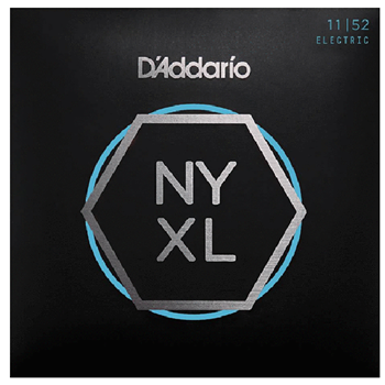 D'Addario NYXL1152 Hybrid 11-52 Medium Top Heavy Bottom Nickel 6 Electric Guitar Strings