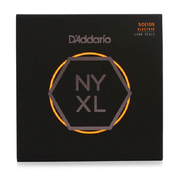 D'Addario NYXL50105 Nyxli Bass String Set, Long Scale, Medium, 50-105