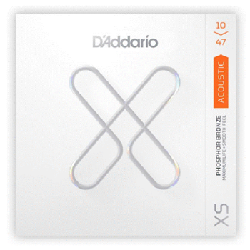 D'Addario XSAPB1047 Xs Acoustic Phosphor Bronze 10-47 - Extra Light