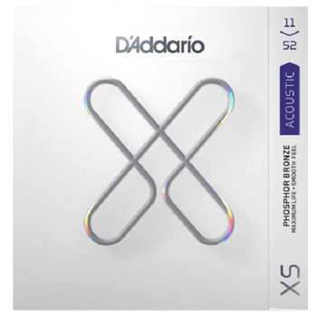 D'Addario XSAPB1152 Set Acoustic Xs Pb Custom Lt