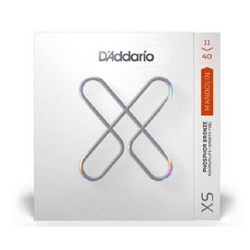 D'Addario XSM1140 Xs Mandolin Phosphor Bronze 11-40 - Medium Strings