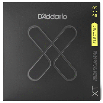 D'Addario XTE0946 Xt Electric Guitar Strings - Super Light Top / Regular Bottom 09-46