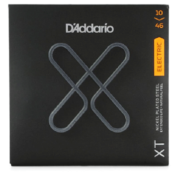 D'Addario XTE1046 Xt Electric Guitar Strings- Regular Light 10-46