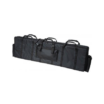 Levys EM507DX Polyester keyboard bag with 1" foam padding, headliner lining with music rest pocket, multiple padde