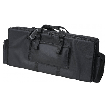 Levys EM527DX Polyester keyboard bag with 1" foam padding, headliner lining with music rest pocket, multiple padde